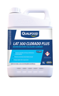 Imagem do produto LAT 300 Clorado Plus Desincrustante Alcalino Clorado Qualifood START 5L